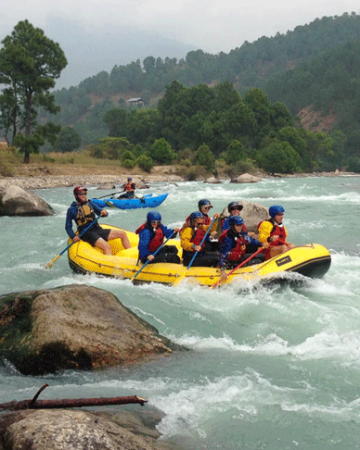 Water Rafting in Bhutan