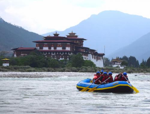 rafting-in-punakha